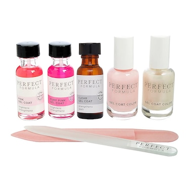 PERFECT FORMULA GEL COAT MANICURE 5PC SET W/FILE