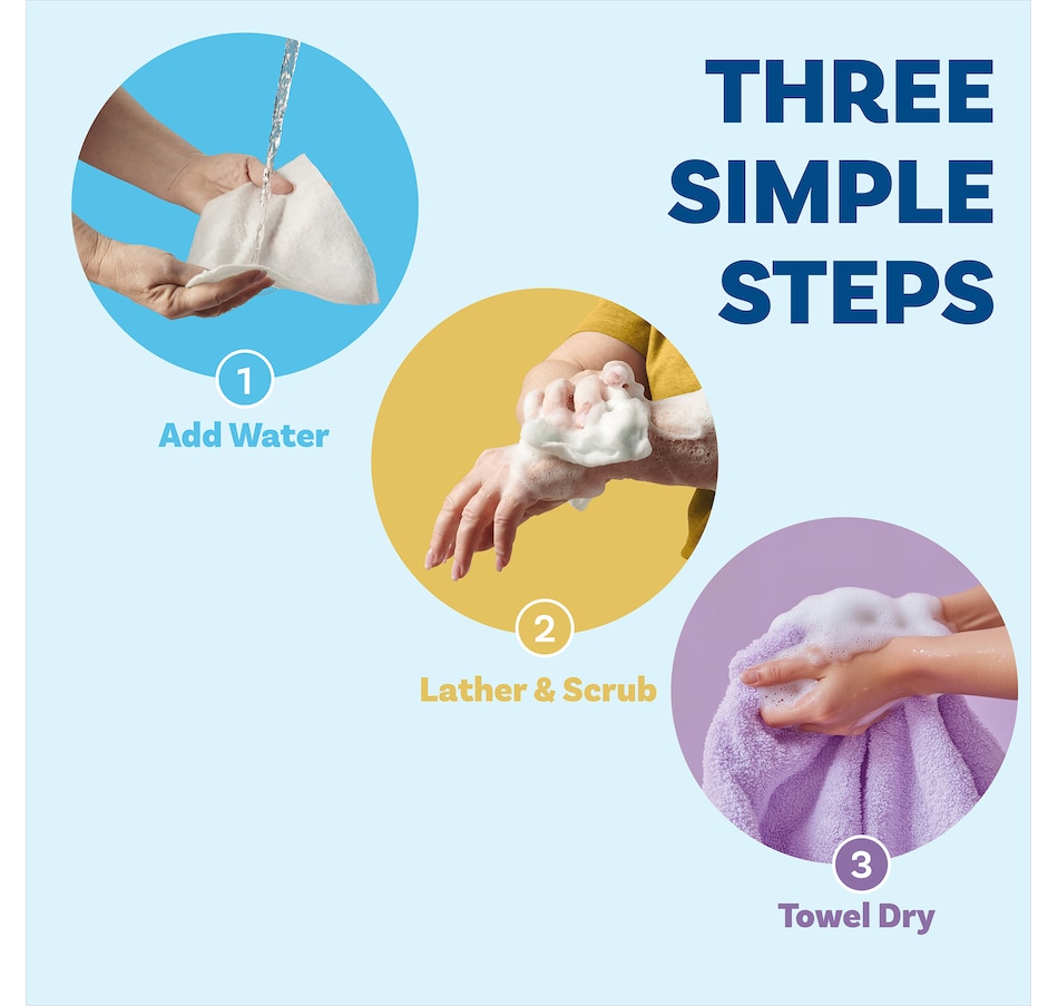 Image 111591_ALTMORE1.jpg, Product 111-591 / Price $49.99, Scrubzz Rinse Free Single Use Bath Sponge 25-count (3-Pack) from Scrubzz on TSC.ca's Beauty department