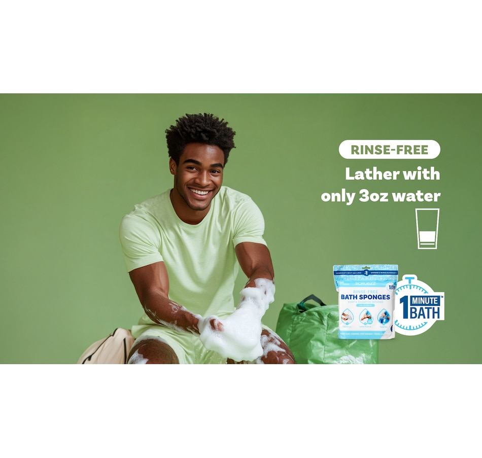Image 111594_ALTMORE10.jpg, Product 111-594 / Price $19.99, Scrubzz Rinse Free Single Use Bath Sponge 25-Count from Scrubzz on TSC.ca's Beauty department