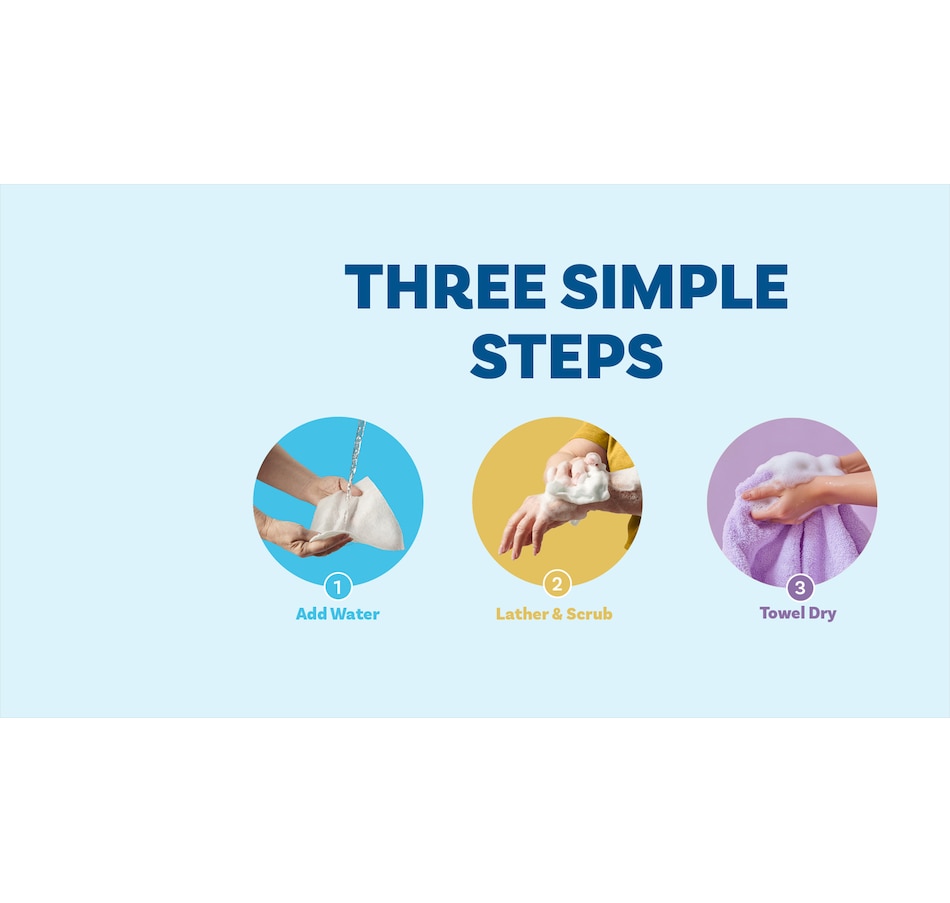 Image 111594_ALTMORE12.jpg, Product 111-594 / Price $19.99, Scrubzz Rinse Free Single Use Bath Sponge 25-Count from Scrubzz on TSC.ca's Beauty department