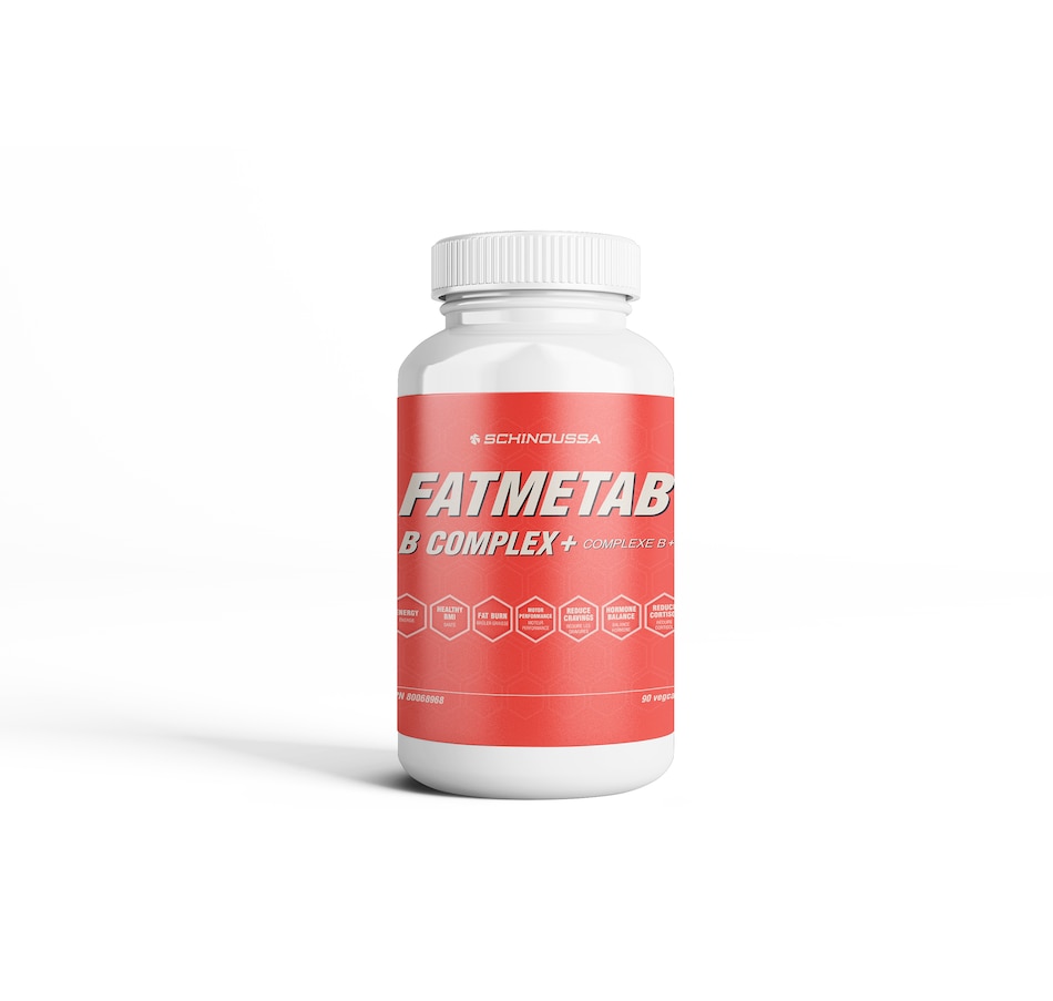 Image 111644.jpg, Product 111-644 / Price $41.99, 40-Day Auto-Delivery Schinoussa FatMetab B Complex+ 90-count from Schinoussa on TSC.ca's Health & Fitness department