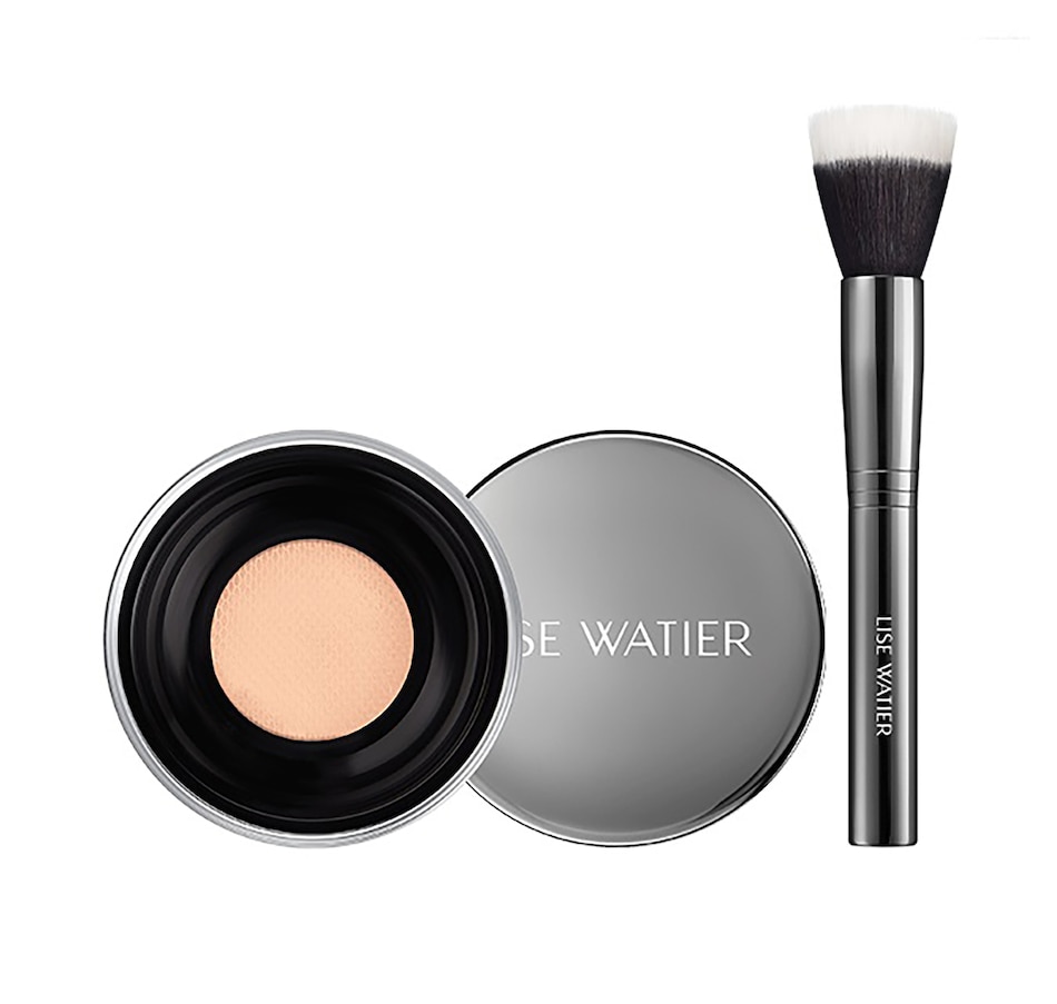 Image 111666_LBE.jpg, Product 111-666 / Price $90.00, Lise Watier Teint Velours Hydrating Powder and Brush Duo from Lise Watier on TSC.ca's Beauty department