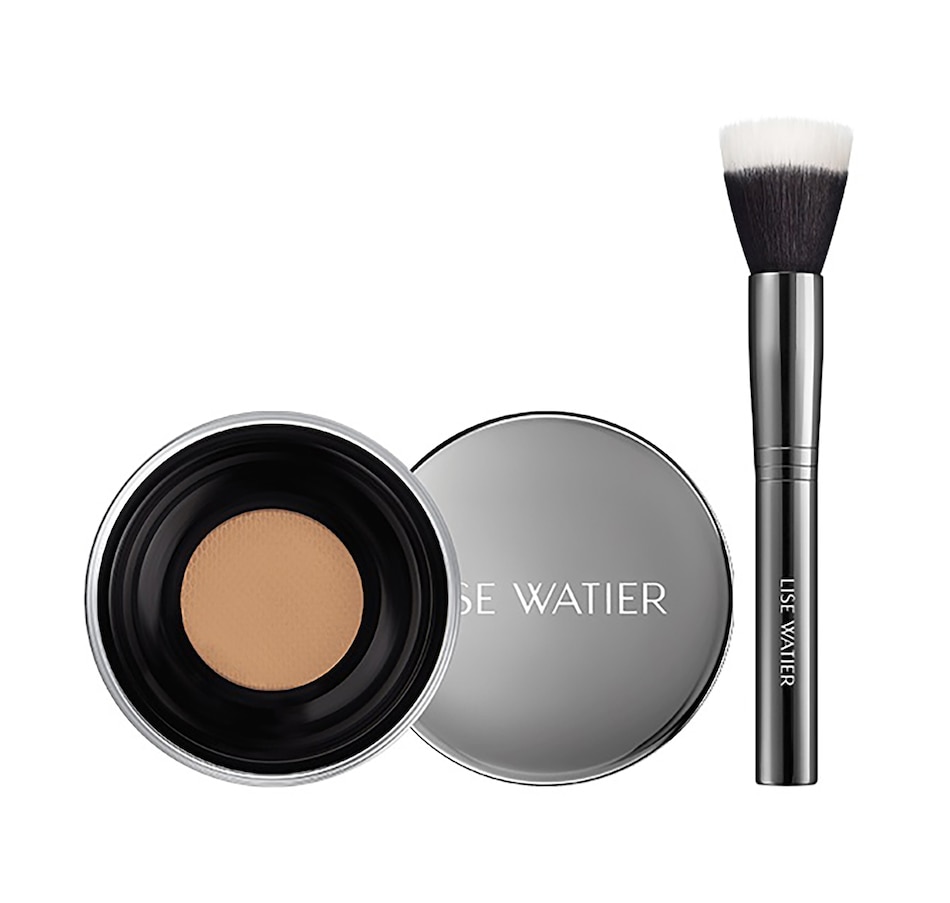 Image 111666_NTBGE.jpg, Product 111-666 / Price $90.00, Lise Watier Teint Velours Hydrating Powder and Brush Duo from Lise Watier on TSC.ca's Beauty department