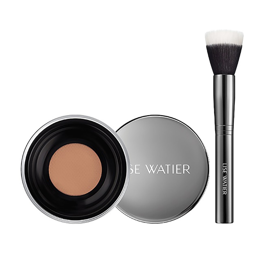 Image 111666_WRBG.jpg, Product 111-666 / Price $90.00, Lise Watier Teint Velours Hydrating Powder and Brush Duo from Lise Watier on TSC.ca's Beauty department