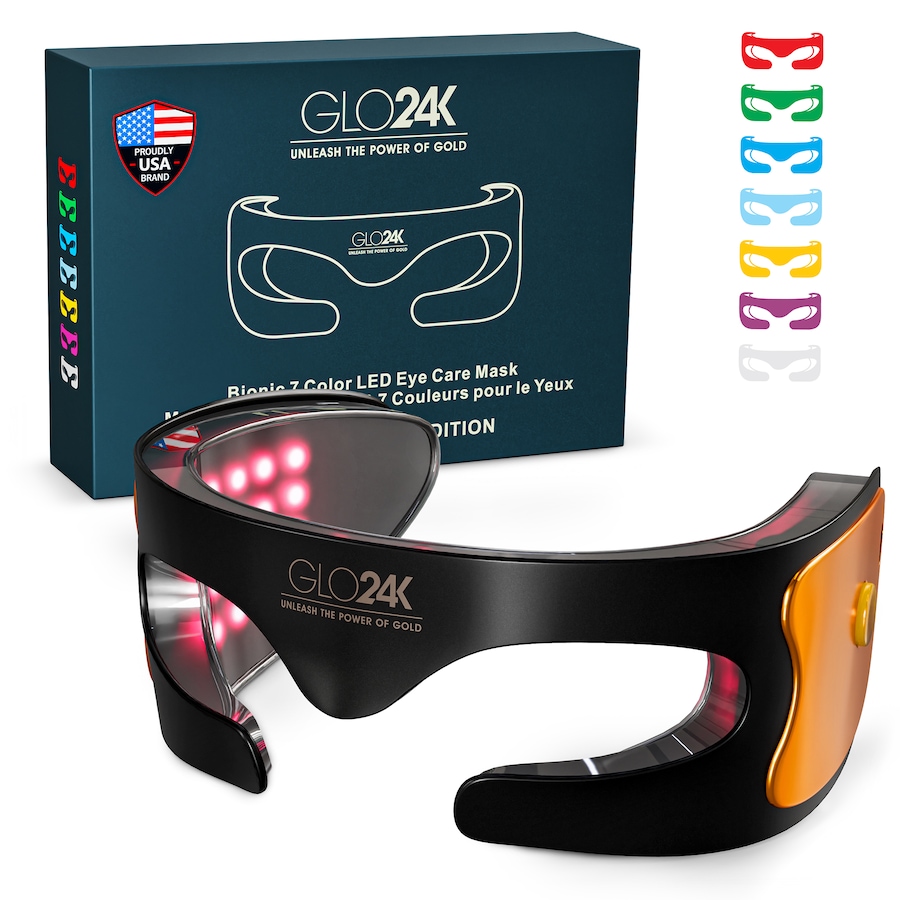 Image 111916.jpg, Product 111-916 / Price $350.00, GLO24K Bionic 7 Colour LED Eye Care Mask from GLO24k on TSC.ca's Beauty department