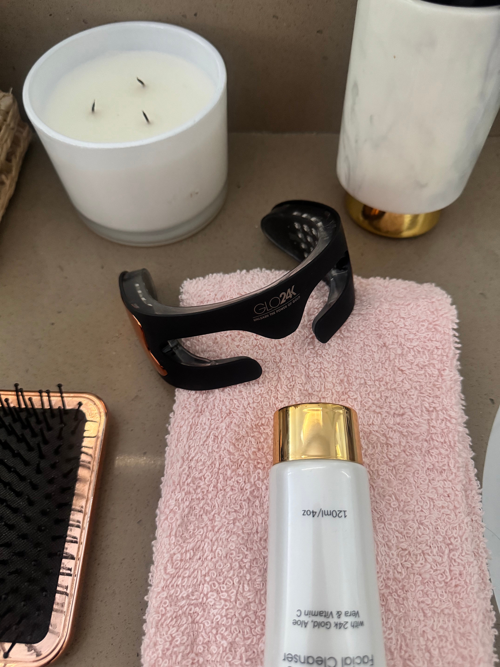 GLO24K Bionic 7 Colour LED Eye Care Mask - TSC.ca