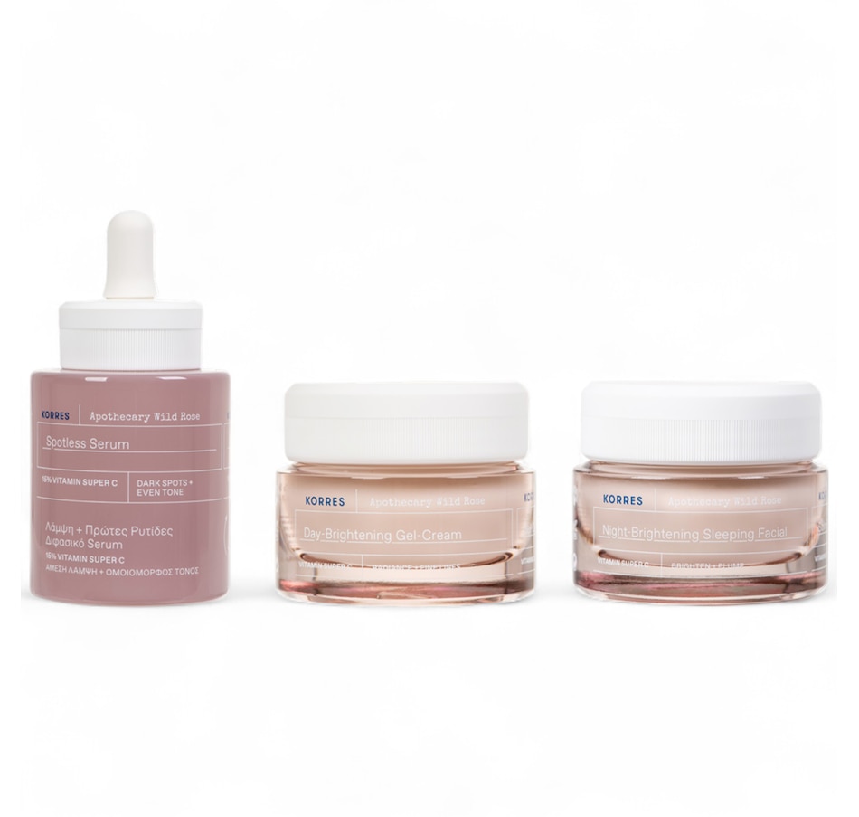 Image 111920.jpg, Product 111-920 / Price $149.00, KORRES Wild Rose Brightening and Dark Spot Bundle from KORRES Natural Products on TSC.ca's Beauty department