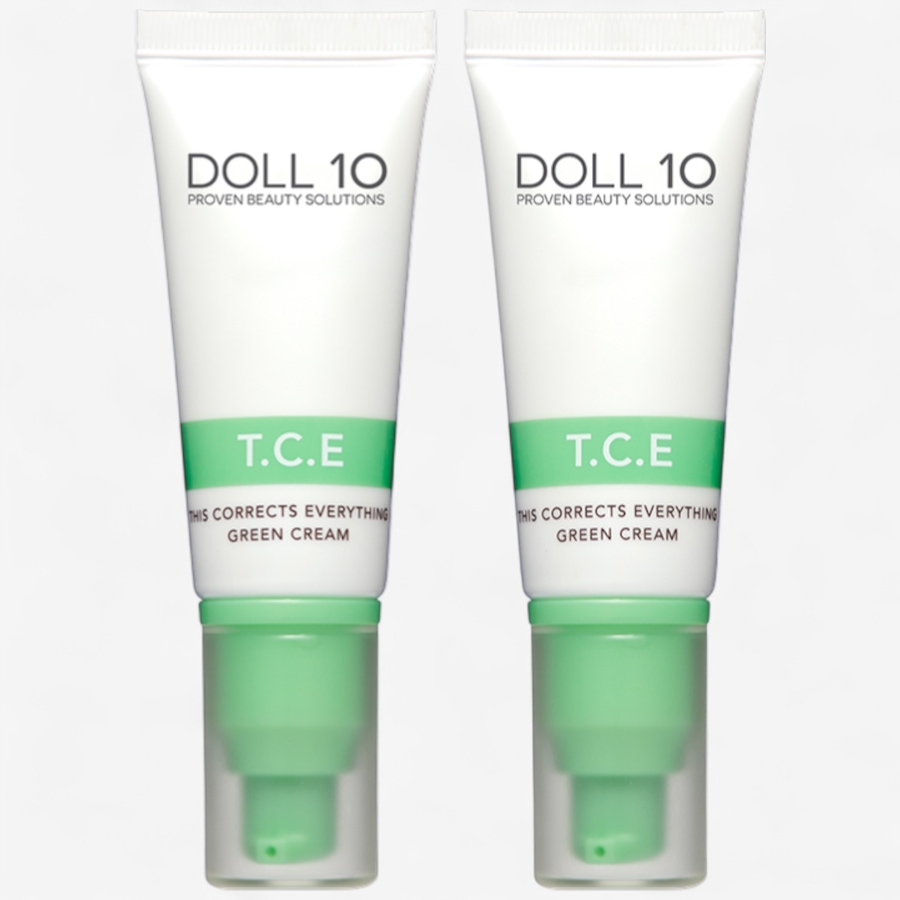 Image 111921.jpg, Product 111-921 / Price $89.00, Doll 10 TCE This Corrects Everything Green Cream Duo from Doll 10 on TSC.ca's Beauty department