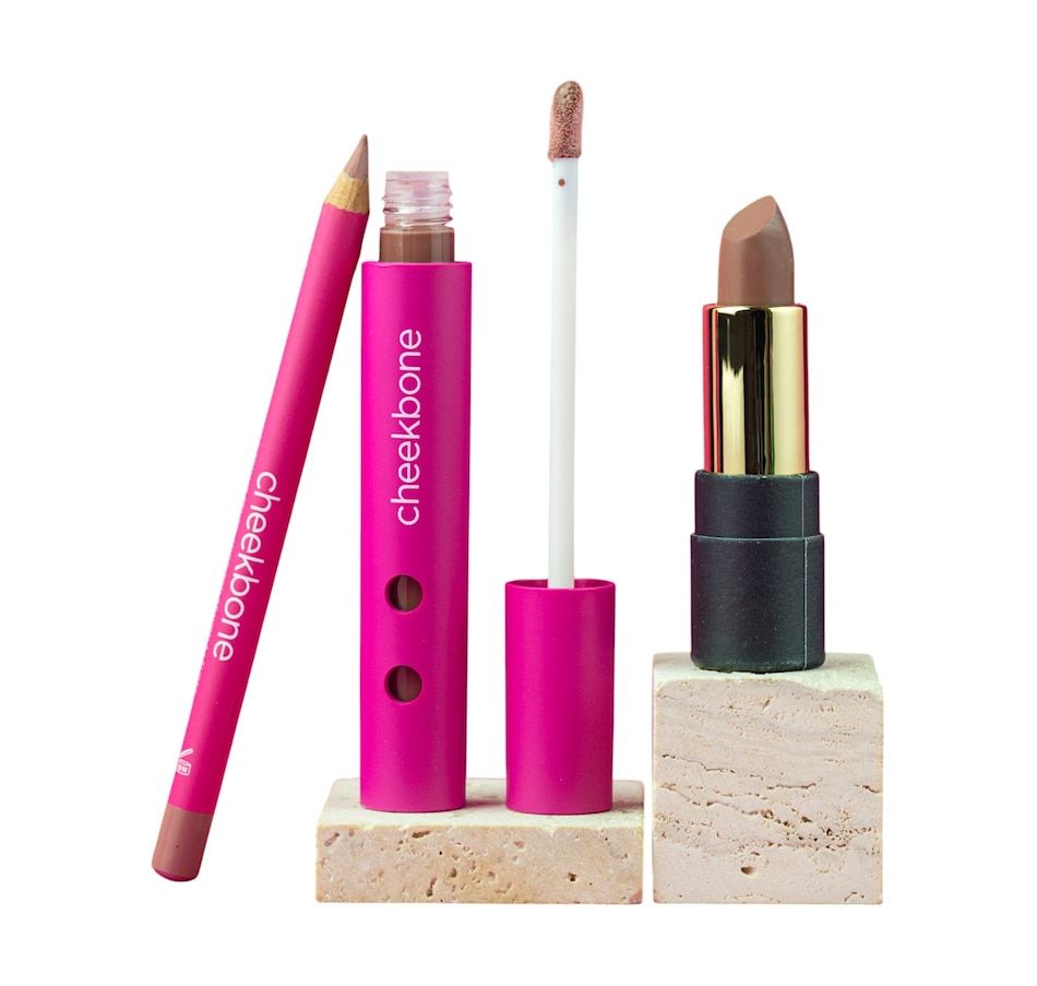 Image 111923.jpg, Product 111-923 / Price $55.00, Cheekbone Your Lips But Better Kit from Cheekbone Beauty on TSC.ca's Beauty department