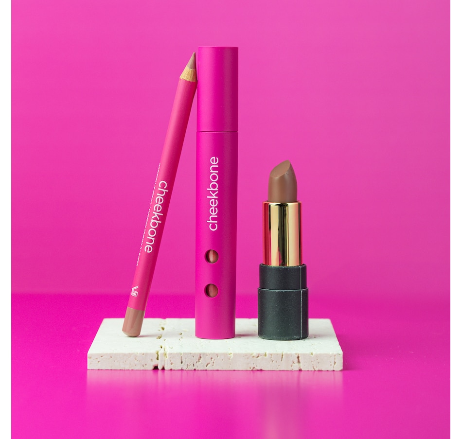 Image 111923_ALTMORE15.jpg, Product 111-923 / Price $55.00, Cheekbone Your Lips But Better Kit from Cheekbone Beauty on TSC.ca's Beauty department