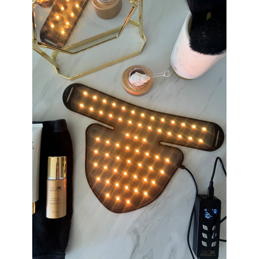 Image 111930_ALTMORE3.jpg, Product 111-930 / Price $650.00, GLO24K Colour LED Super Mask For the Neck, Chest, and Décolleté from GLO24k on TSC.ca's Beauty department
