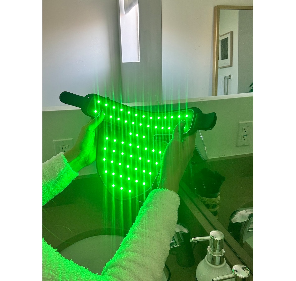 Image 111930_ALTMORE4.jpg, Product 111-930 / Price $650.00, GLO24K Colour LED Super Mask For the Neck, Chest, and Décolleté from GLO24k on TSC.ca's Beauty department