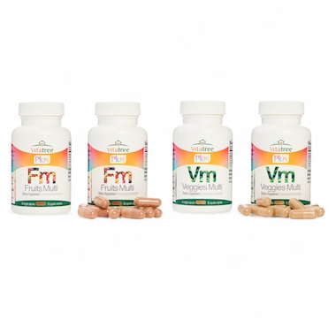 Product 111-955 / Price $136.99 , 60-Day Auto-Delivery VitaTree Plus Fruits Multi & Veggies Multi 60 Day