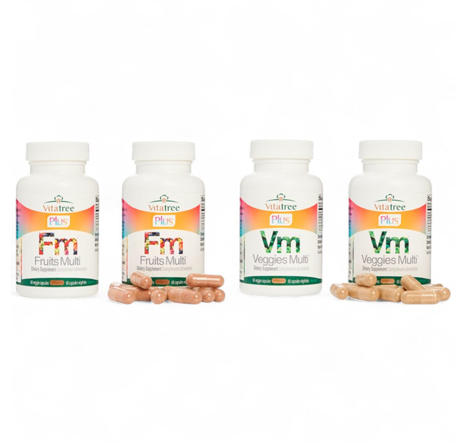 Image 111955.jpg, Product 111-955 / Price $155.99, 60-Day Auto-Delivery VitaTree Plus Fruits Multi & Veggies Multi 60 Day from VitaTree Nutritionals on TSC.ca's department