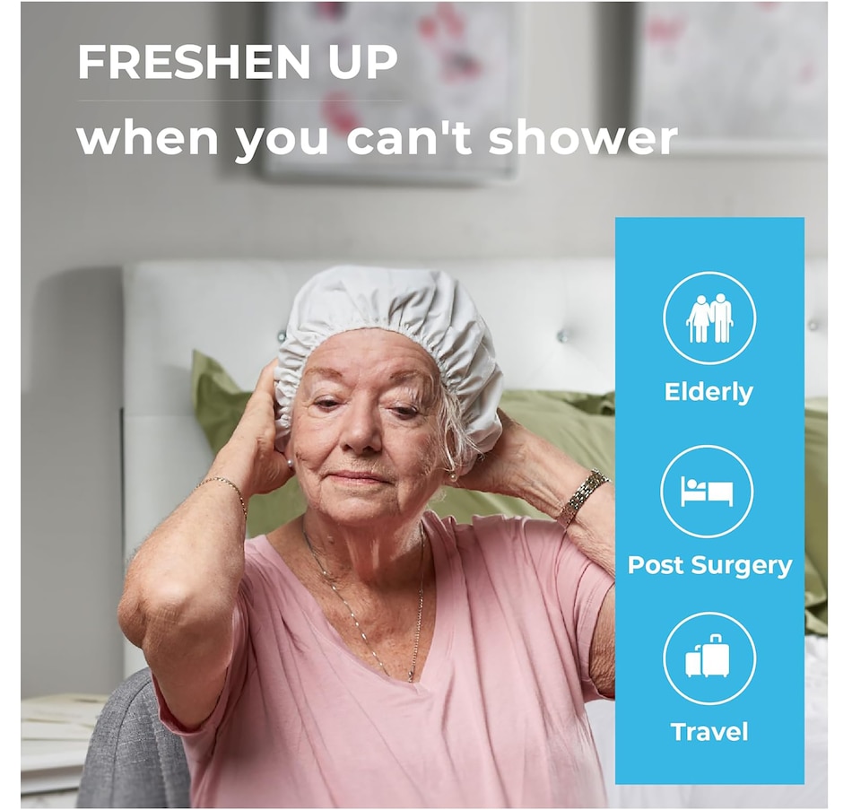 Image 112213_ALTMORE1.jpg, Product 112-213 / Price $9.99, Scrubbz Rinse Free Shampoo Cap from Scrubzz on TSC.ca's Beauty department