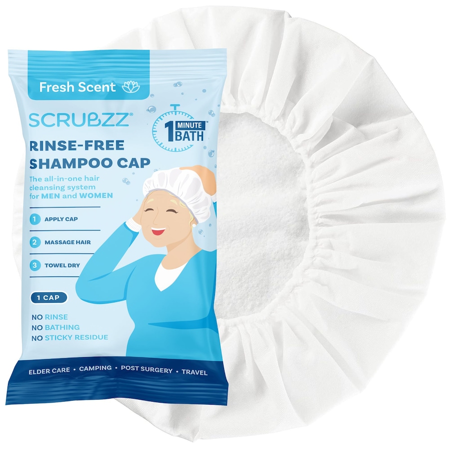 Image 112213_FRSH.jpg, Product 112-213 / Price $9.99, Scrubbz Rinse Free Shampoo Cap from Scrubzz on TSC.ca's Beauty department