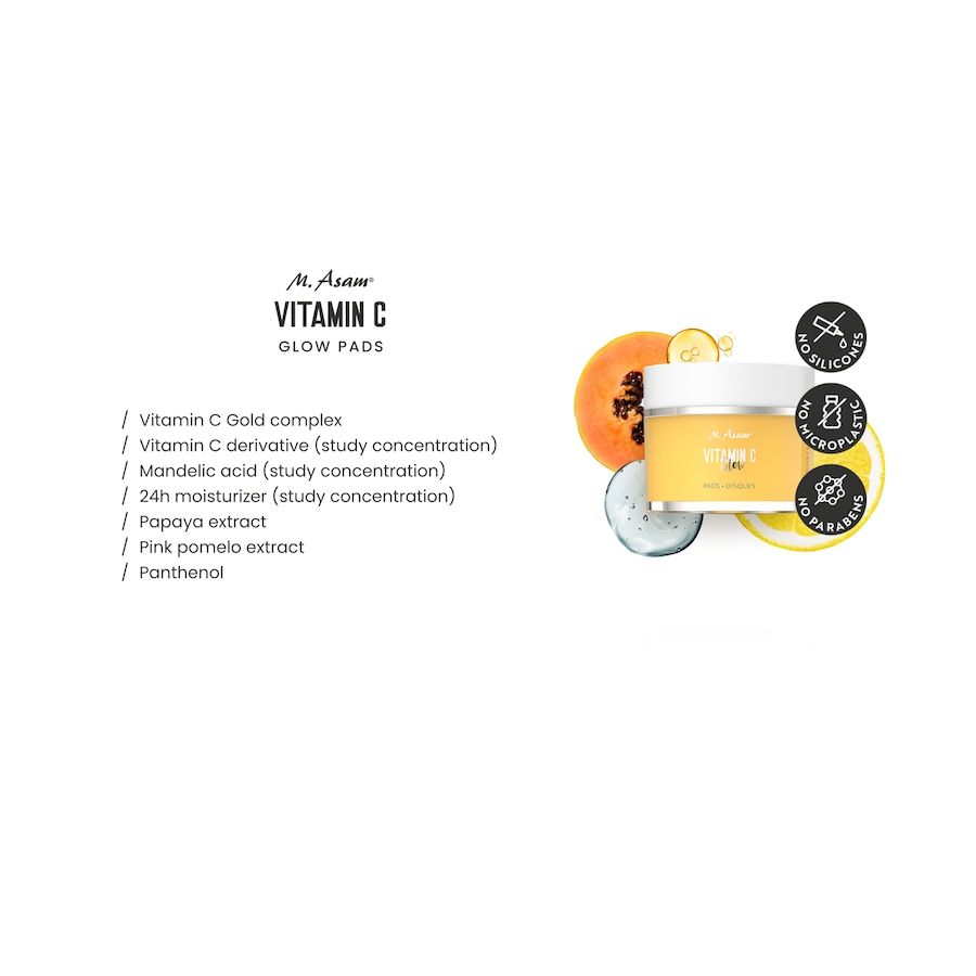 Image 112253_ALTMORE2.jpg, Product 112-253 / Price $34.00, M. Asam Vitamin C Glow Pads (60 pieces) from M. Asam on TSC.ca's Beauty department