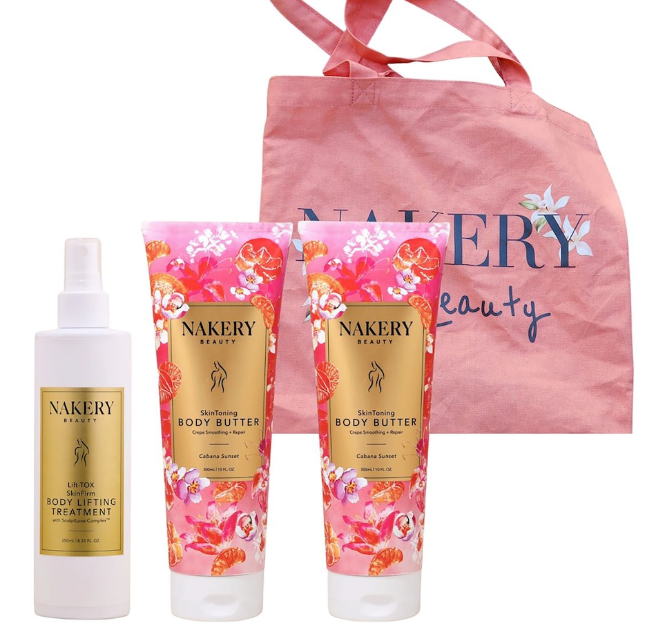 Image 112284_CABSS.jpg, Product 112-284 / Price $49.00, Nakery Firm, Lift, & Repair 4-Piece Body Bundle from Nakery Beauty on TSC.ca's Beauty department