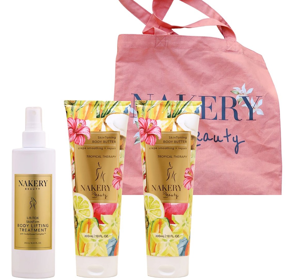 Image 112284_TPCRY.jpg, Product 112-284 / Price $49.00, Nakery Firm, Lift, & Repair 4-Piece Body Bundle from Nakery Beauty on TSC.ca's Beauty department