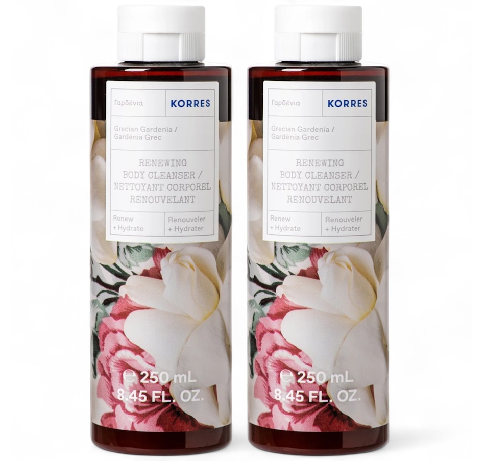 Image 112285_GREGA.jpg, Product 112-285 / Price $42.00, KORRES Renewing Body Cleanser Duo from KORRES Natural Products on TSC.ca's Beauty department