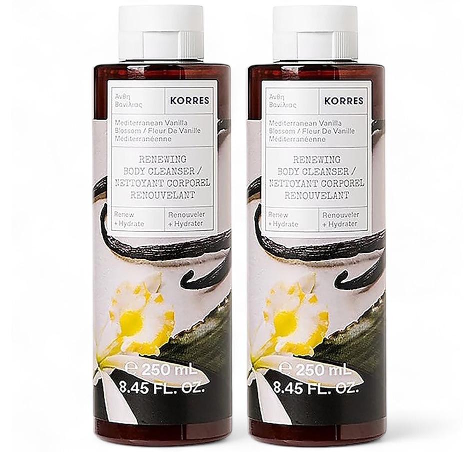 Image 112285_MVBSM.jpg, Product 112-285 / Price $42.00, KORRES Renewing Body Cleanser Duo from KORRES Natural Products on TSC.ca's Beauty department