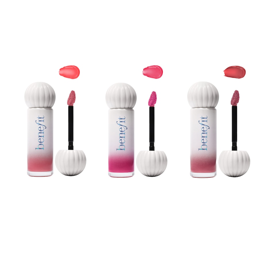 Image 112289.jpg, Product 112-289 / Price $96.00, Benefit SplashTint Moisturizing Dewy Lip Tint Trio from Benefit Cosmetics on TSC.ca's Beauty department