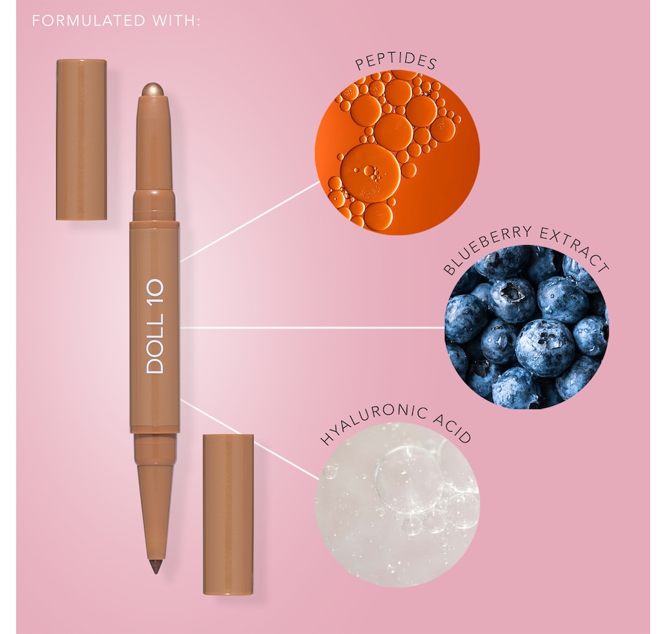 Image 112312_ALTMORE1.jpg, Product 112-312 / Price $85.00, Doll 10 Vacation Eyes TCE Easy Eyes Shadow Liner Wand Trio from Doll 10 on TSC.ca's Beauty department