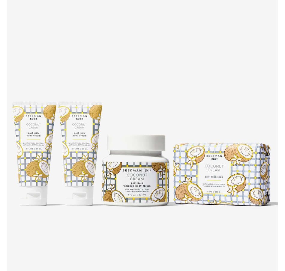 Image 112317_CTA.jpg, Product 112-317 / Price $40.00, Beekman 1802 4-Piece Bath and Body Collection from Beekman 1802 on TSC.ca's Beauty department