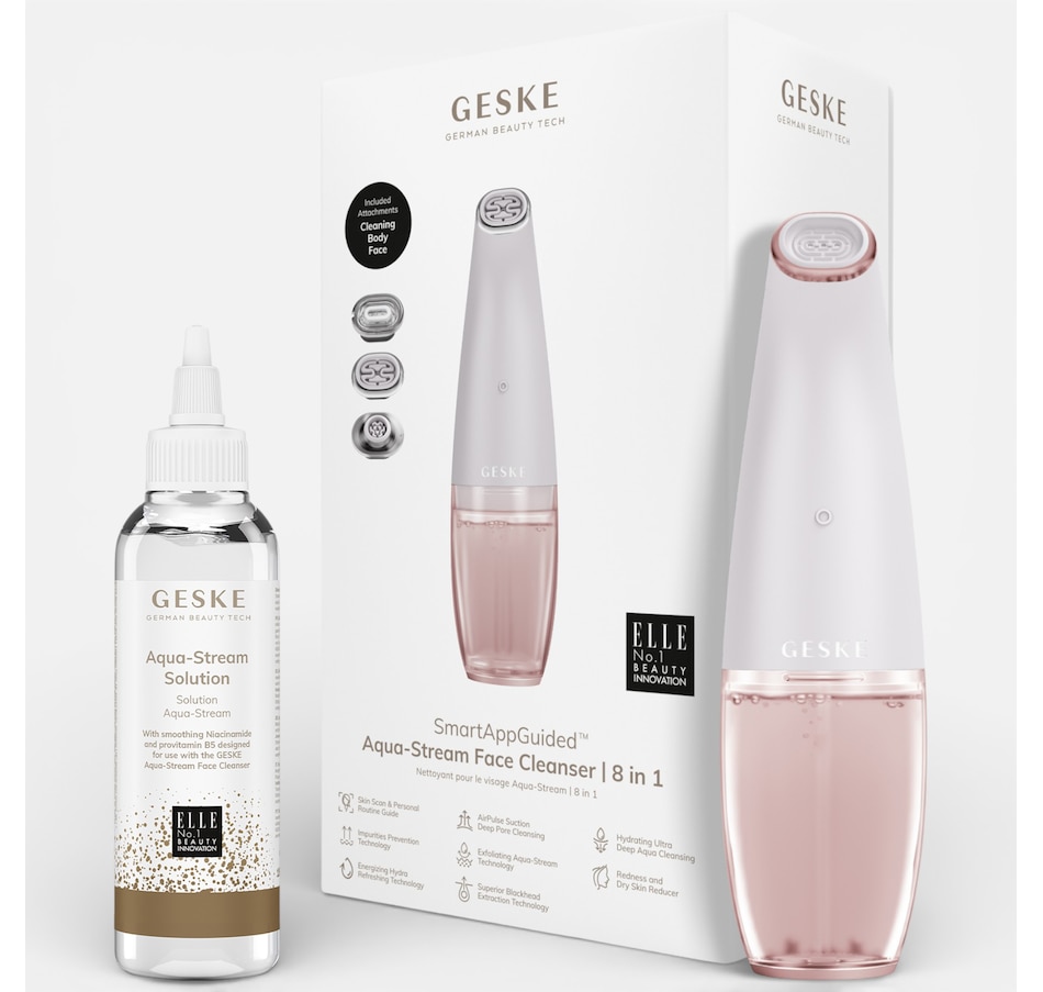 Image 112608.jpg, Product 112-608 / Price $94.00, Geske Aqua-Stream Face Cleanser 8-in-1 With Aqua-Stream Solution Duo from GESKE on TSC.ca's Beauty department