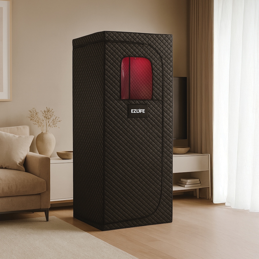 Image 112633_ALTMORE5.jpg, Product 112-633 / Price $309.33, Tony Little Infrared Sauna Tent with Chromotherapy from Tony Little on TSC.ca's Health & Fitness department