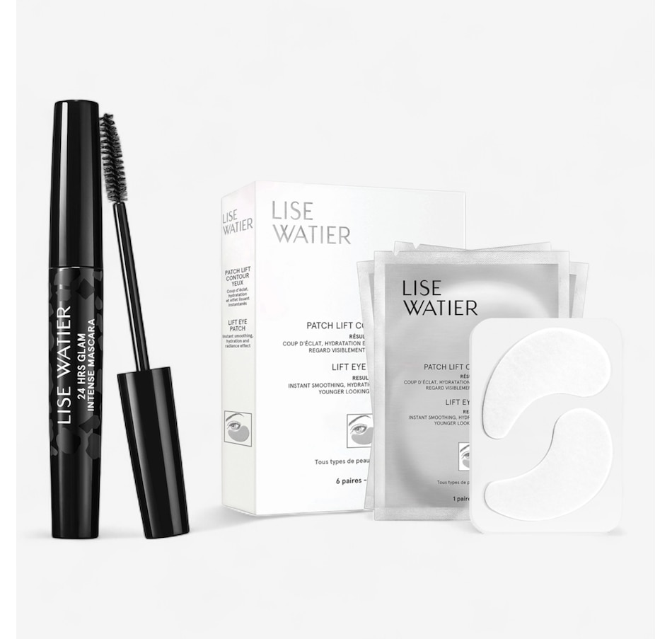 Image 112647.jpg, Product 112-647 / Price $78.00, Lise Watier 24 Hrs Glam Intense Mascara With Lift Eye Patches from Lise Watier on TSC.ca's Beauty department