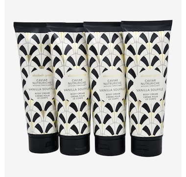 Elizabeth Grant Caviar Nutruriche Vanilla Souffle Body Cream 4-Pack