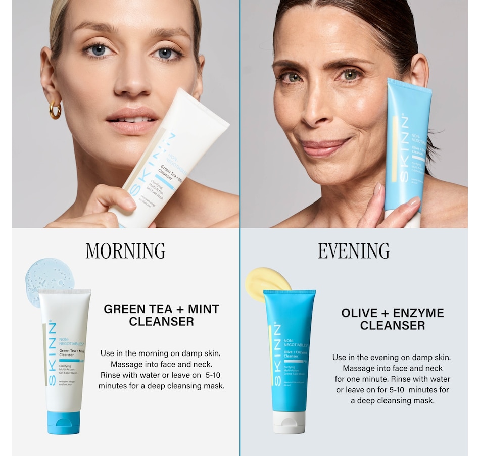 Image 112685_ALTMORE1.jpg, Product 112-685 / Price $49.99, SKINN Non-Negotiables Cleansing Duo With Headband from SKINN on TSC.ca's Beauty department