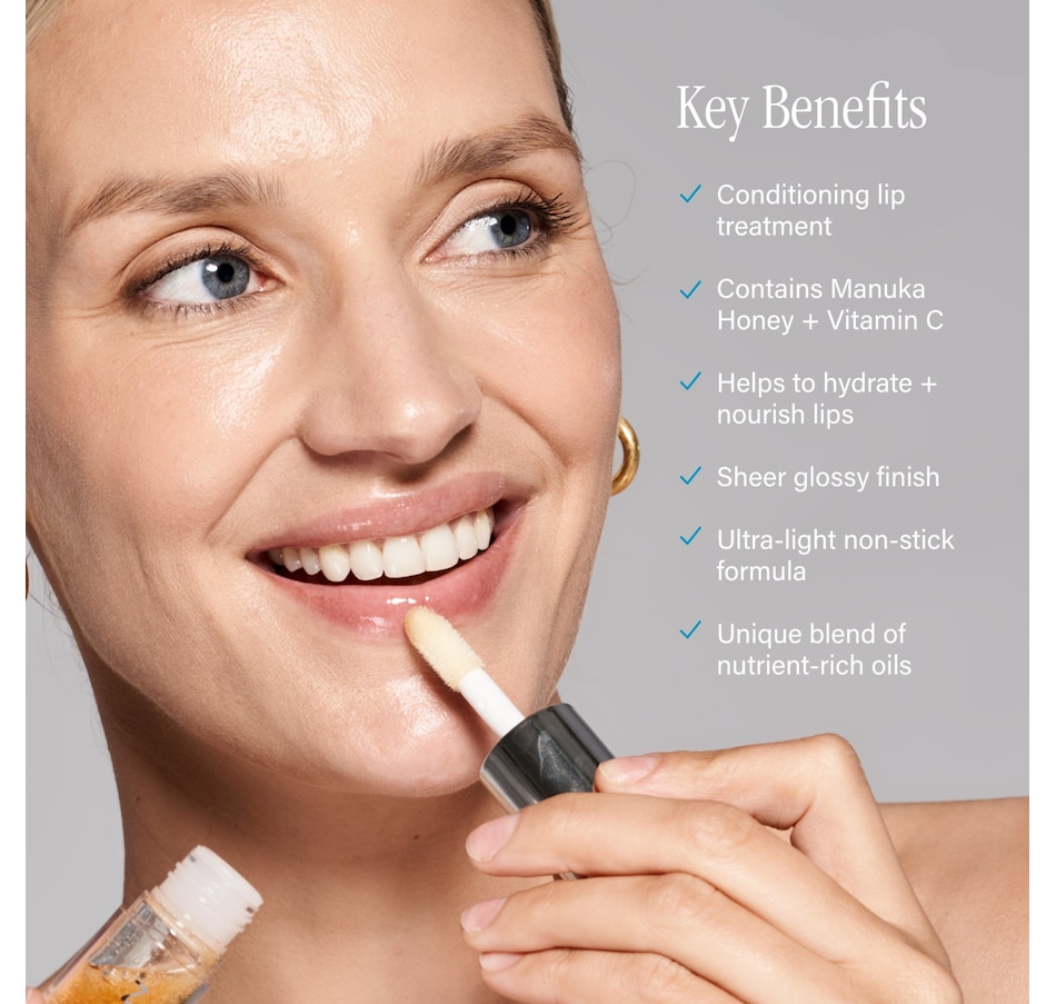 Image 112688_ALTMORE3.jpg, Product 112-688 / Price $24.99, SKINN Holiday Divine Elixir Lip Oil from SKINN on TSC.ca's Beauty department