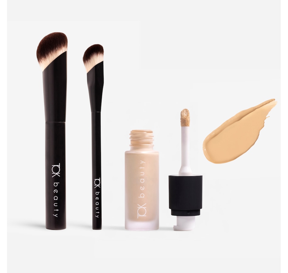 Image 112699_250.jpg, Product 112-699 / Price $99.00, TOK Beauty Neive Serum Foundation and Concealer with Brushes from TOK Beauty on TSC.ca's Beauty department