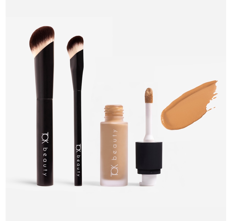 Image 112699_500D.jpg, Product 112-699 / Price $99.00, TOK Beauty Neive Serum Foundation and Concealer with Brushes from TOK Beauty on TSC.ca's Beauty department