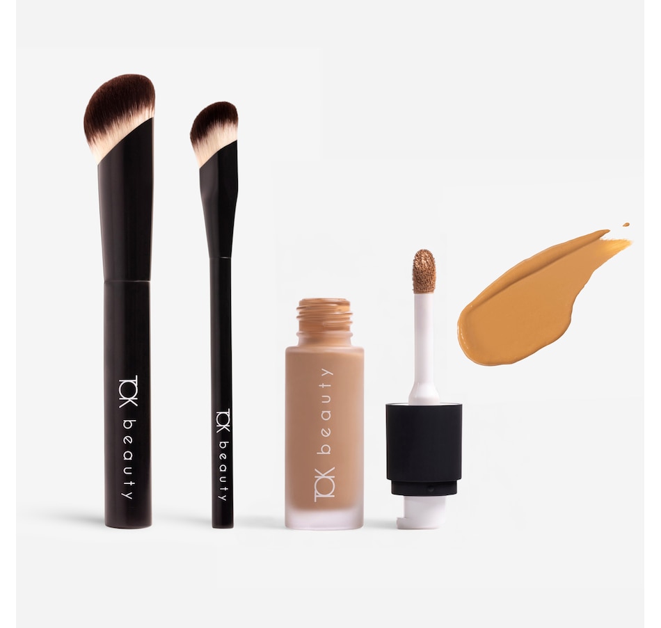 Image 112699_550.jpg, Product 112-699 / Price $99.00, TOK Beauty Neive Serum Foundation and Concealer with Brushes from TOK Beauty on TSC.ca's Beauty department