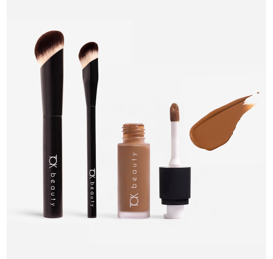 Image 112699_700.jpg, Product 112-699 / Price $99.00, TOK Beauty Neive Serum Foundation and Concealer with Brushes from TOK Beauty on TSC.ca's Beauty department