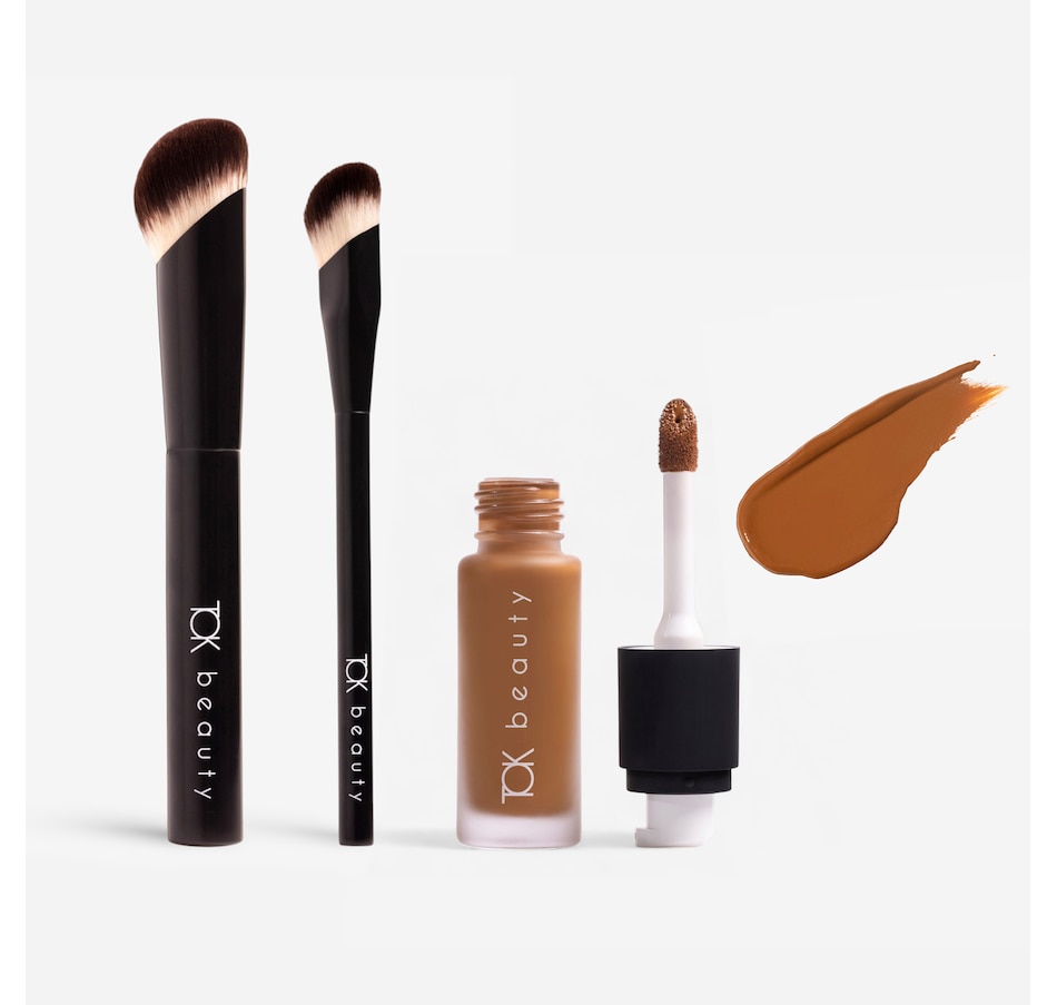 Image 112699_750.jpg, Product 112-699 / Price $99.00, TOK Beauty Neive Serum Foundation and Concealer with Brushes from TOK Beauty on TSC.ca's Beauty department