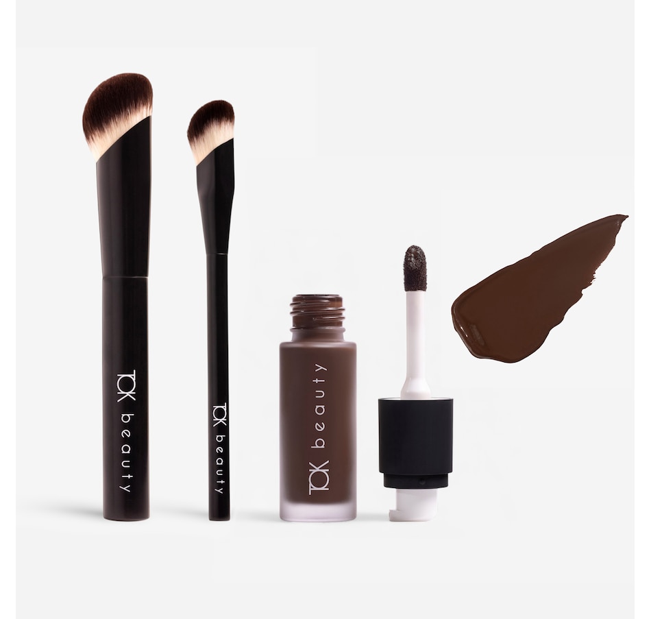 Image 112699_900.jpg, Product 112-699 / Price $99.00, TOK Beauty Neive Serum Foundation and Concealer with Brushes from TOK Beauty on TSC.ca's Beauty department