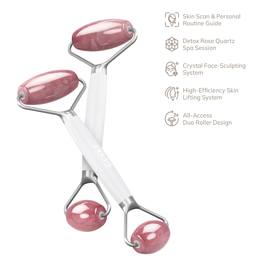Image 112838_ALTMORE1.jpg, Product 112-838 / Price $55.95, Geske Face and Body Rose Quartz Roller from GESKE on TSC.ca's Beauty department