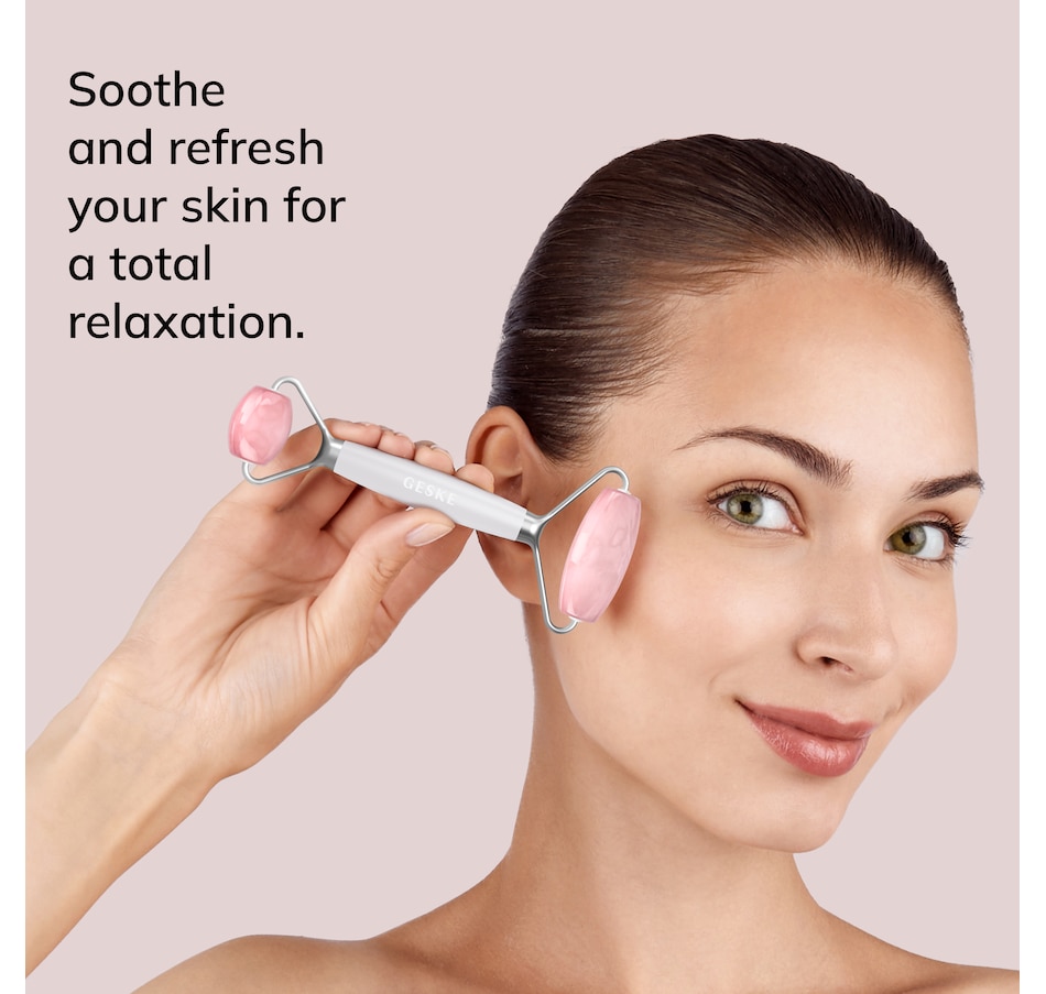 Image 112838_ALTMORE3.jpg, Product 112-838 / Price $55.95, Geske Face and Body Rose Quartz Roller from GESKE on TSC.ca's Beauty department