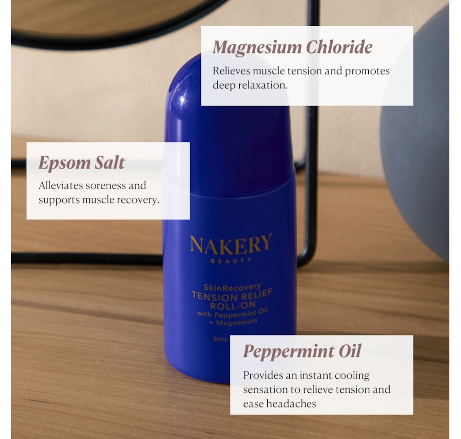 Image 112850_ALTMORE3.jpg, Product 112-850 / Price $32.00, Nakery Skinrecovery Tension Relief Roll-on from Nakery Beauty on TSC.ca's Beauty department