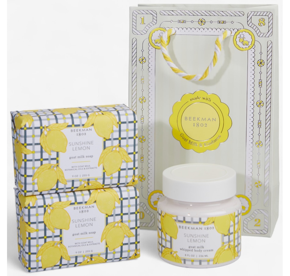 Image 112851_SSLMN.jpg, Product 112-851 / Price $99.00, Beekman 3-Piece Bath & Body Collection from Beekman 1802 on TSC.ca's Beauty department