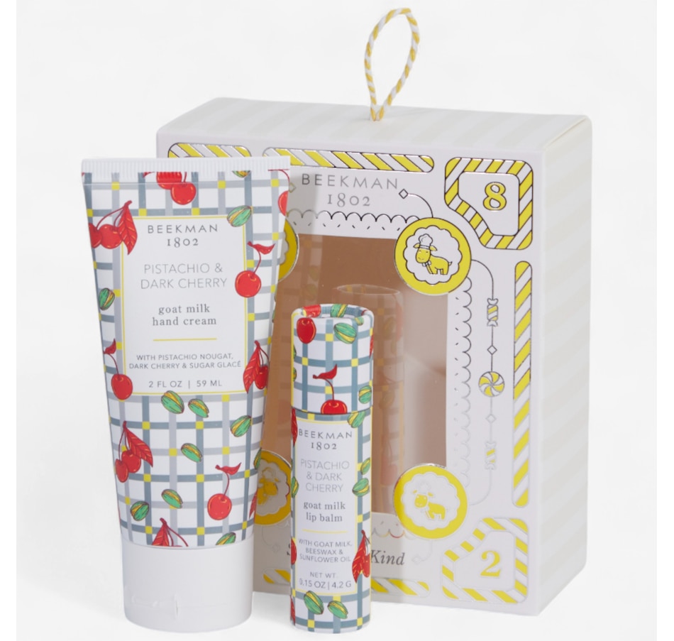 Image 112853_PISCY.jpg, Product 112-853 / Price $38.00, Beekman Hand Cream & Lip Balm Set from Beekman 1802 on TSC.ca's Beauty department