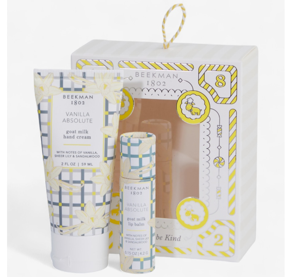 Image 112853_VANTE.jpg, Product 112-853 / Price $38.00, Beekman Hand Cream & Lip Balm Set from Beekman 1802 on TSC.ca's Beauty department