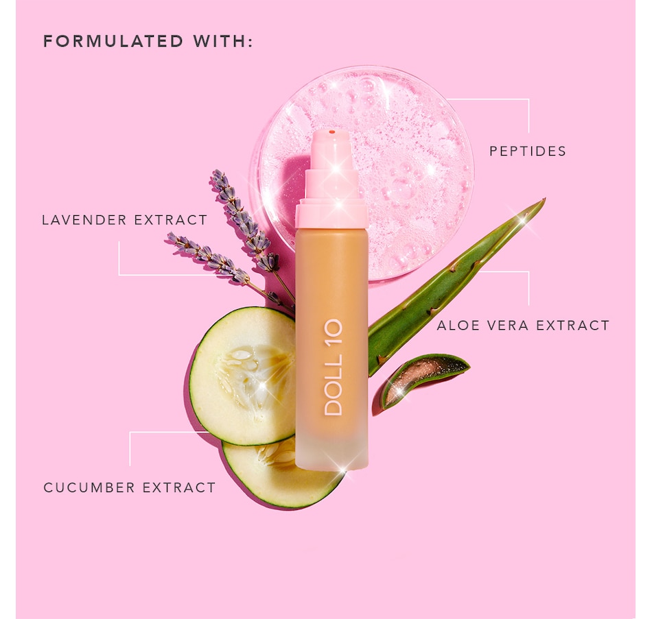 Image 112876_ALTMORE7.jpg, Product 112-876 / Price $64.00, Doll 10 This Covers Everything Foundation with Limited Edition Brush from Doll 10 on TSC.ca's Beauty department