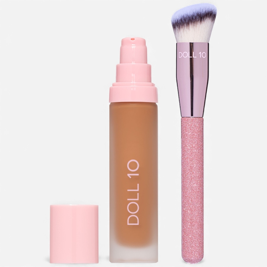 Image 112876_DEE.jpg, Product 112-876 / Price $82.00, Doll 10 This Covers Everything Foundation with Limited Edition Brush from Doll 10 on TSC.ca's Beauty department