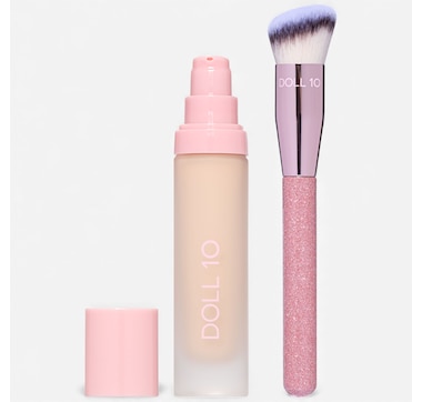 Doll 10 This Covers Everything Foundation with Limited Edition Brush