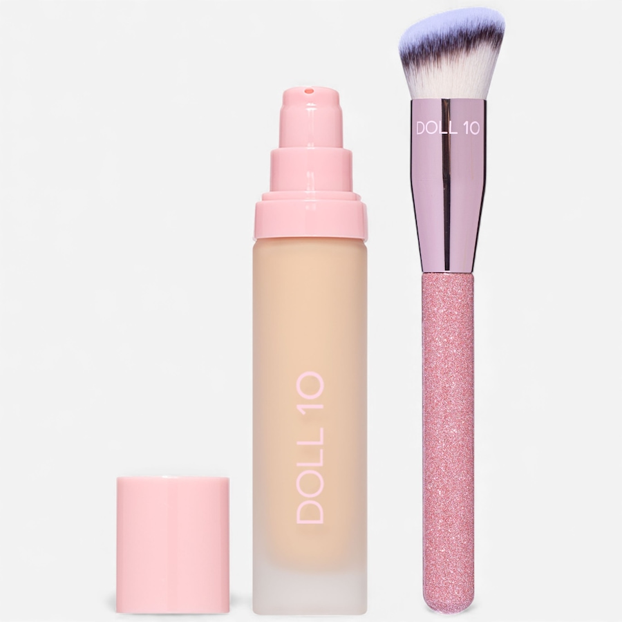 Image 112876_LHT.jpg, Product 112-876 / Price $82.00, Doll 10 This Covers Everything Foundation with Limited Edition Brush from Doll 10 on TSC.ca's Beauty department